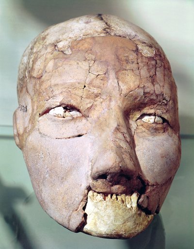Skull from Jericho by Neolithic